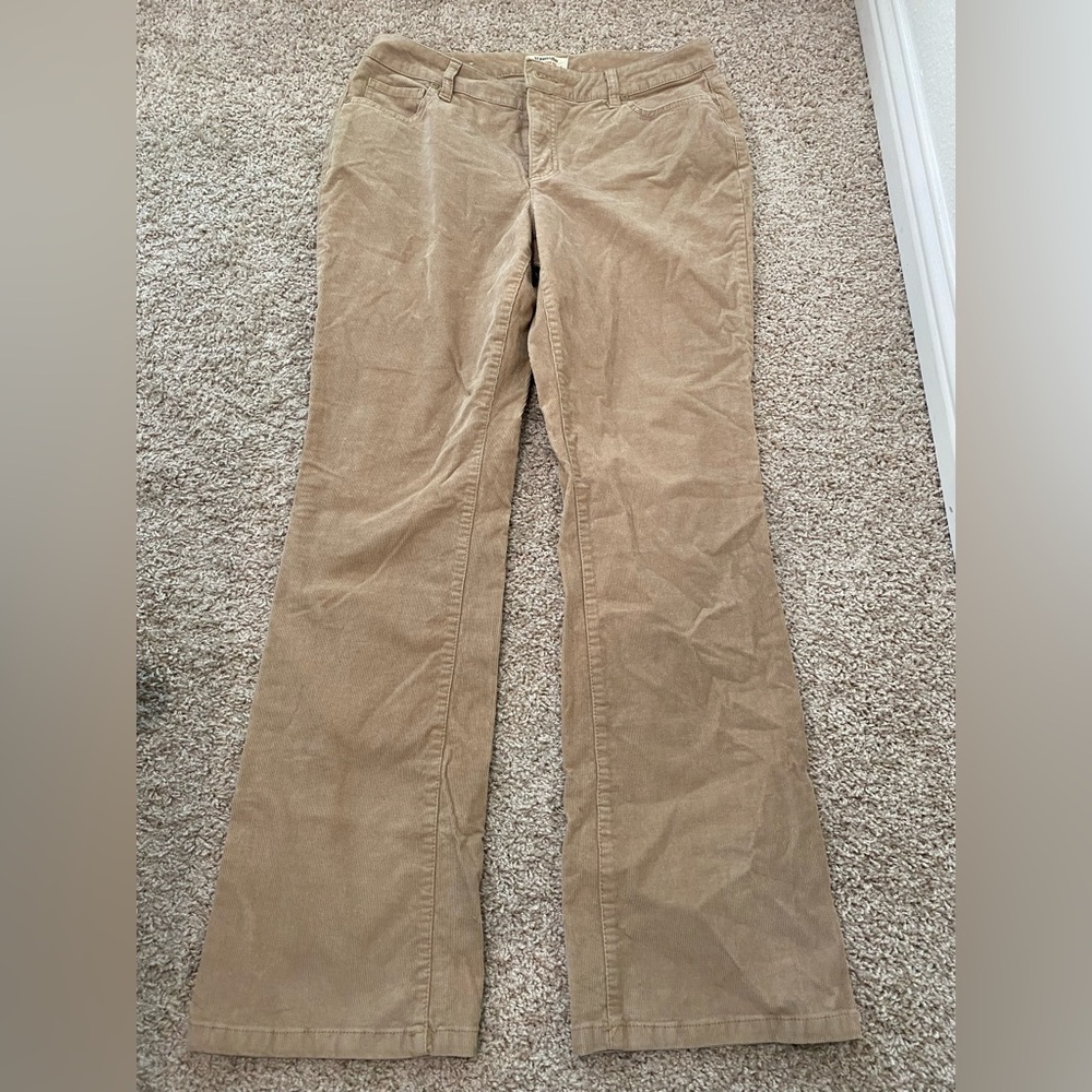 St. John's Bay Tan Wide Leg Jeans